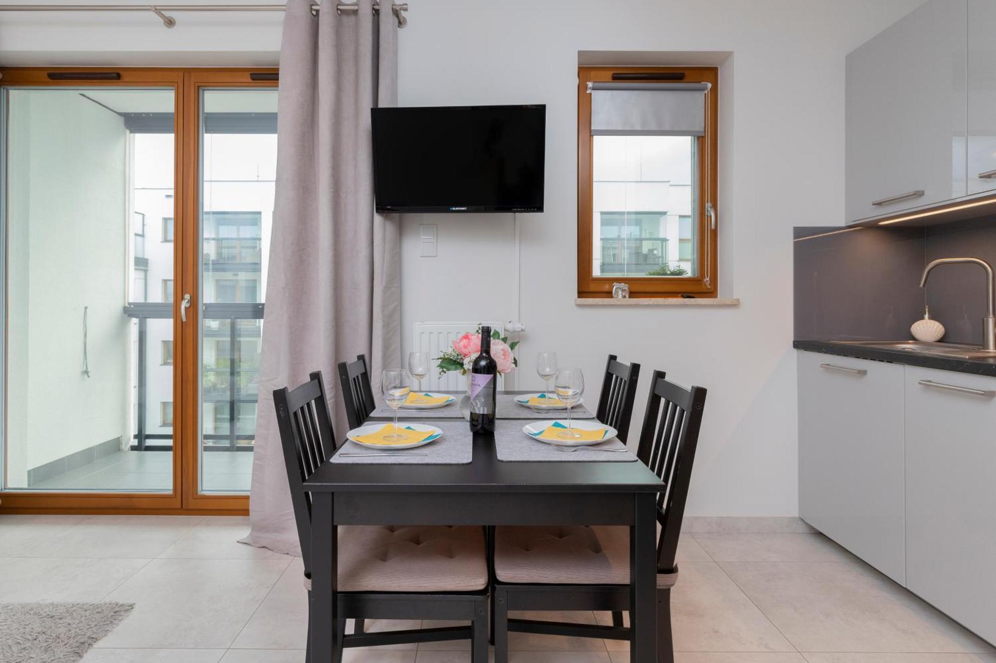 Apartament Z Widokiem Na Morze Obok Parku Millenium W Gdansku By Noclegi Renters Luaran gambar